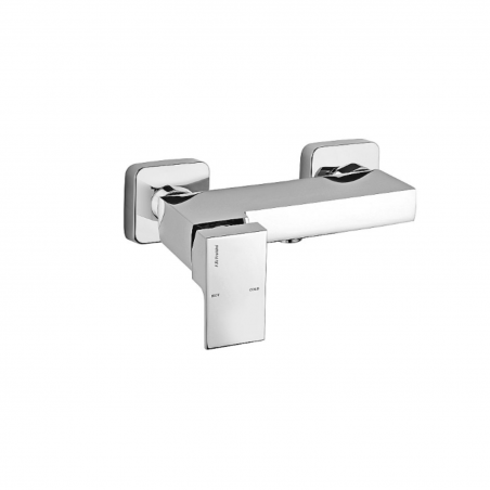 F.lli Frattini Vitadue, External single-lever shower mixer with 1/2 lower connection