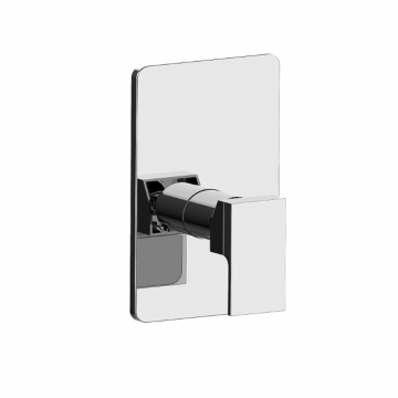F.lli Frattini Vitadue, Single lever recessed 1 way, ABS plate