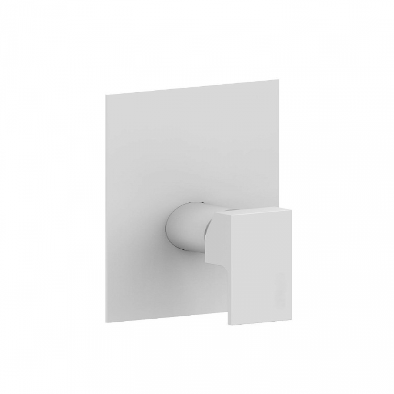 F.lli Frattini Vitadue, Single lever recessed 1 way, brass plate