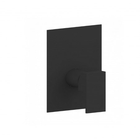 F.lli Frattini Vitadue, Single lever recessed 1 way, brass plate