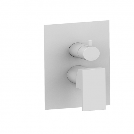 F.lli Frattini Vitadue, Single-lever recessed 2-way, brass plate