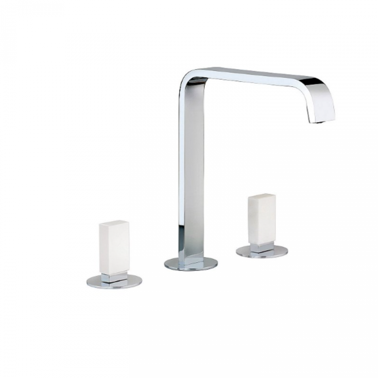 F.lli Frattini Vita M Style, Batterie de lavabo avec bouche haute fixe