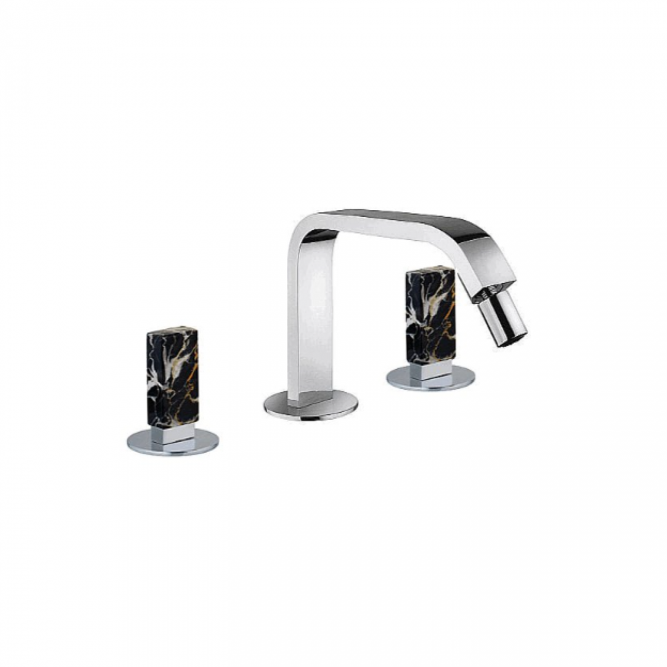 F.lli Frattini Vita M Style, Batterie bidet avec bouche haute fixe