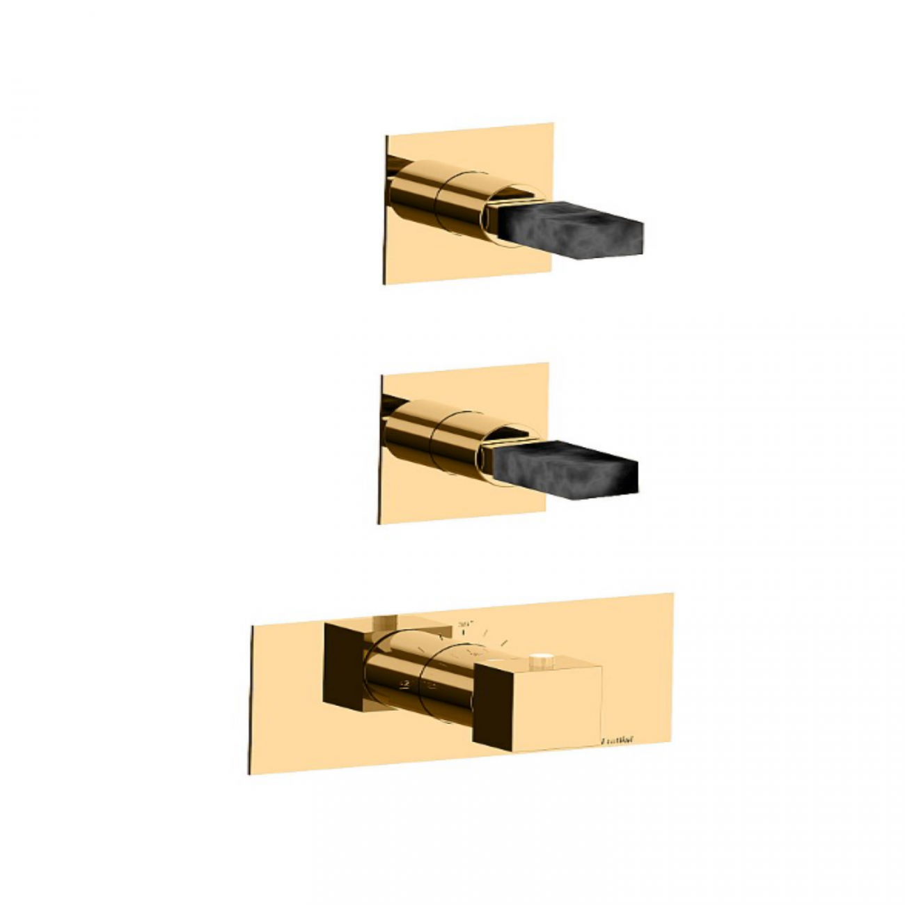 F.lli Frattini Vita M Style, Built-in thermostatic mixer 2 ways