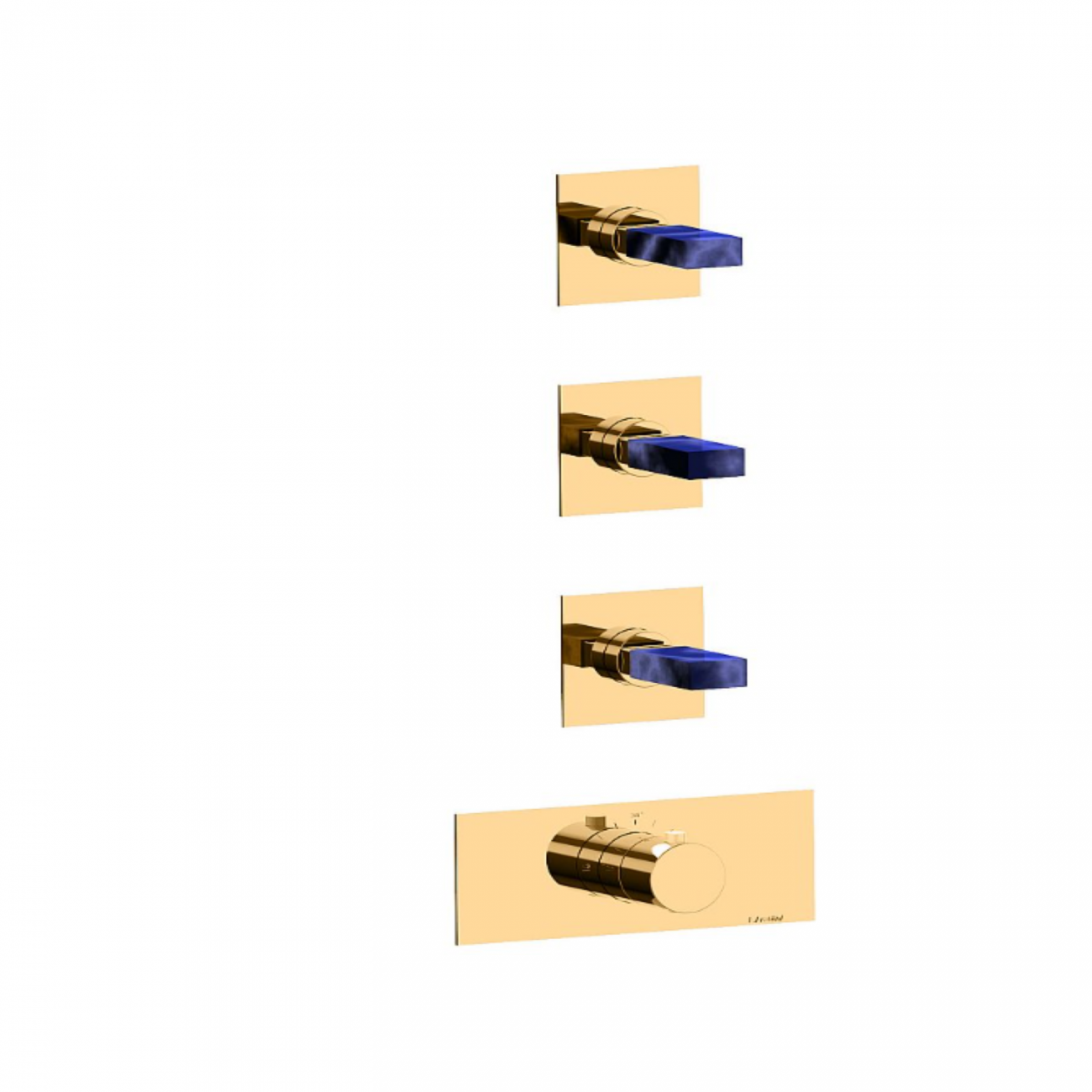 F.lli Frattini Vita M Style, Mélangeur thermostatique encastré 3 voies