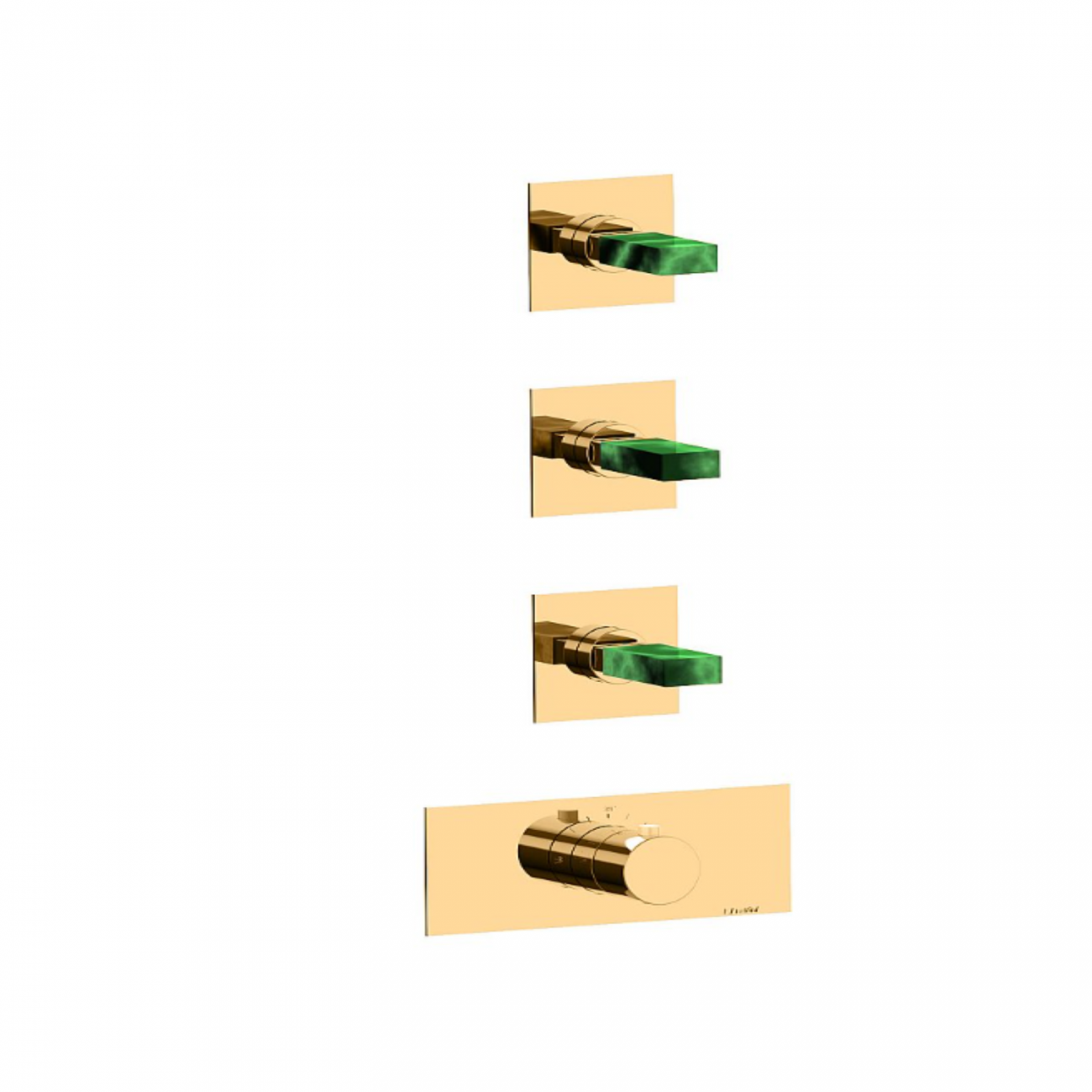 F.lli Frattini Vita M Style, Mélangeur thermostatique encastré 3 voies