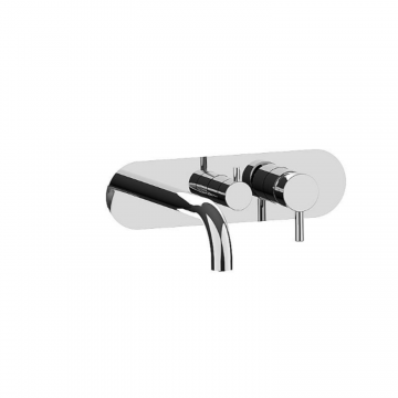 F.lli Frattini Pepe XL, Monocommande baignoire encastrée à 2 voies