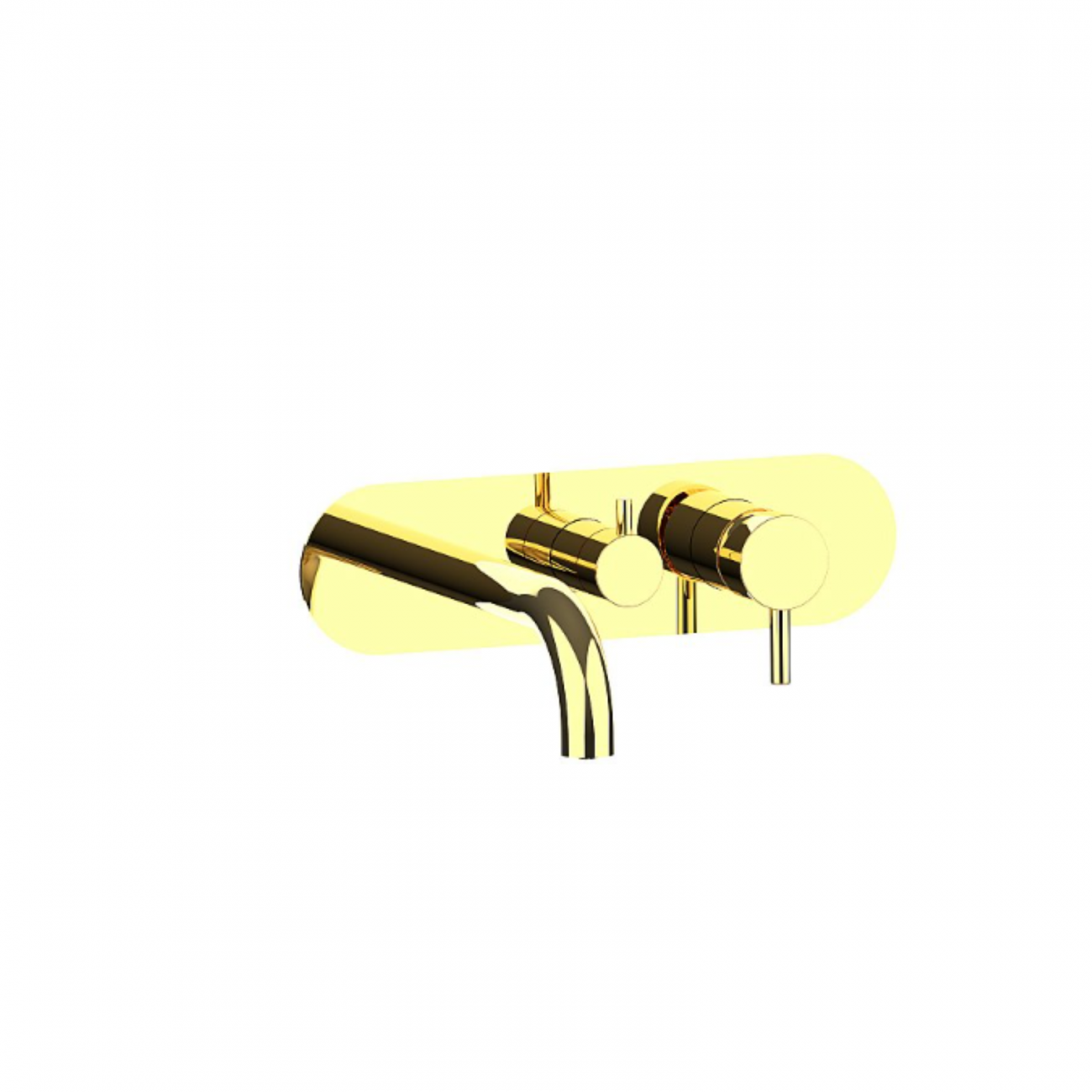 F.lli Frattini Pepe XL, Single-lever built-in 2-way bathtub