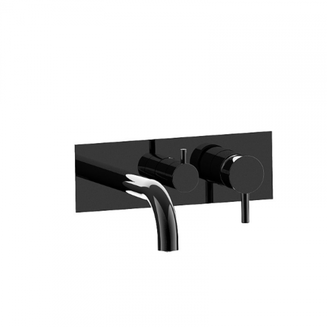F.lli Frattini Pepe XL, Single lever built-in 2-way bathtub