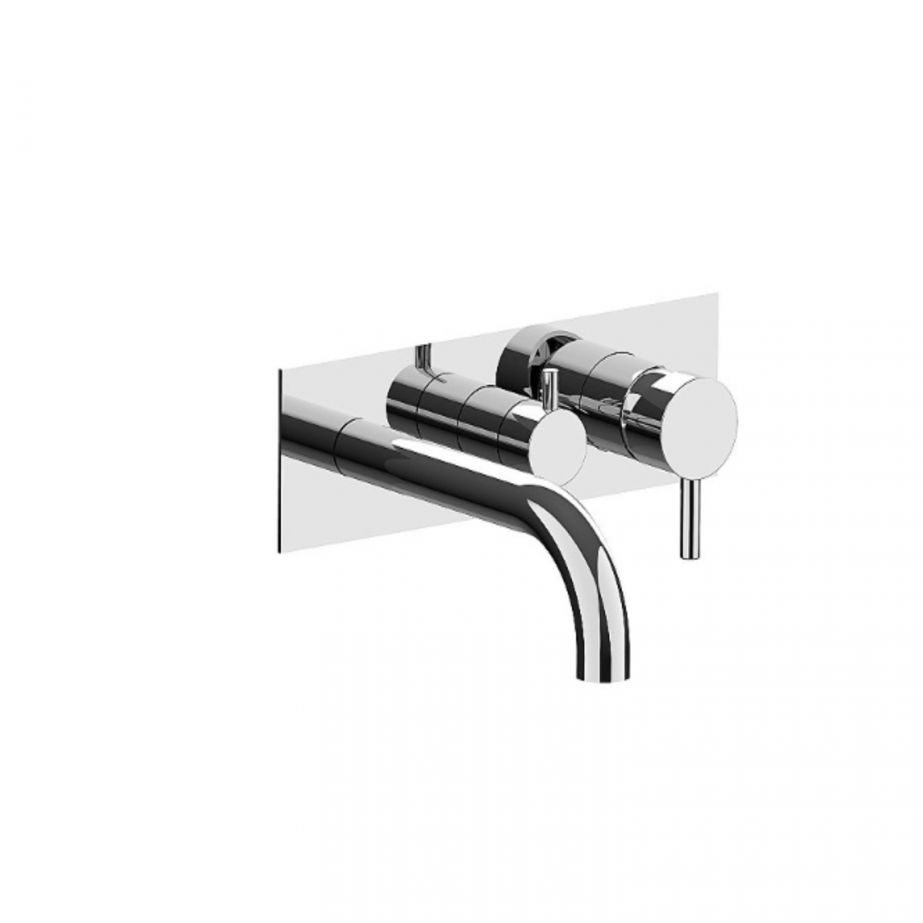 F.lli Frattini Pepe XL, Single-lever built-in shower 2-way