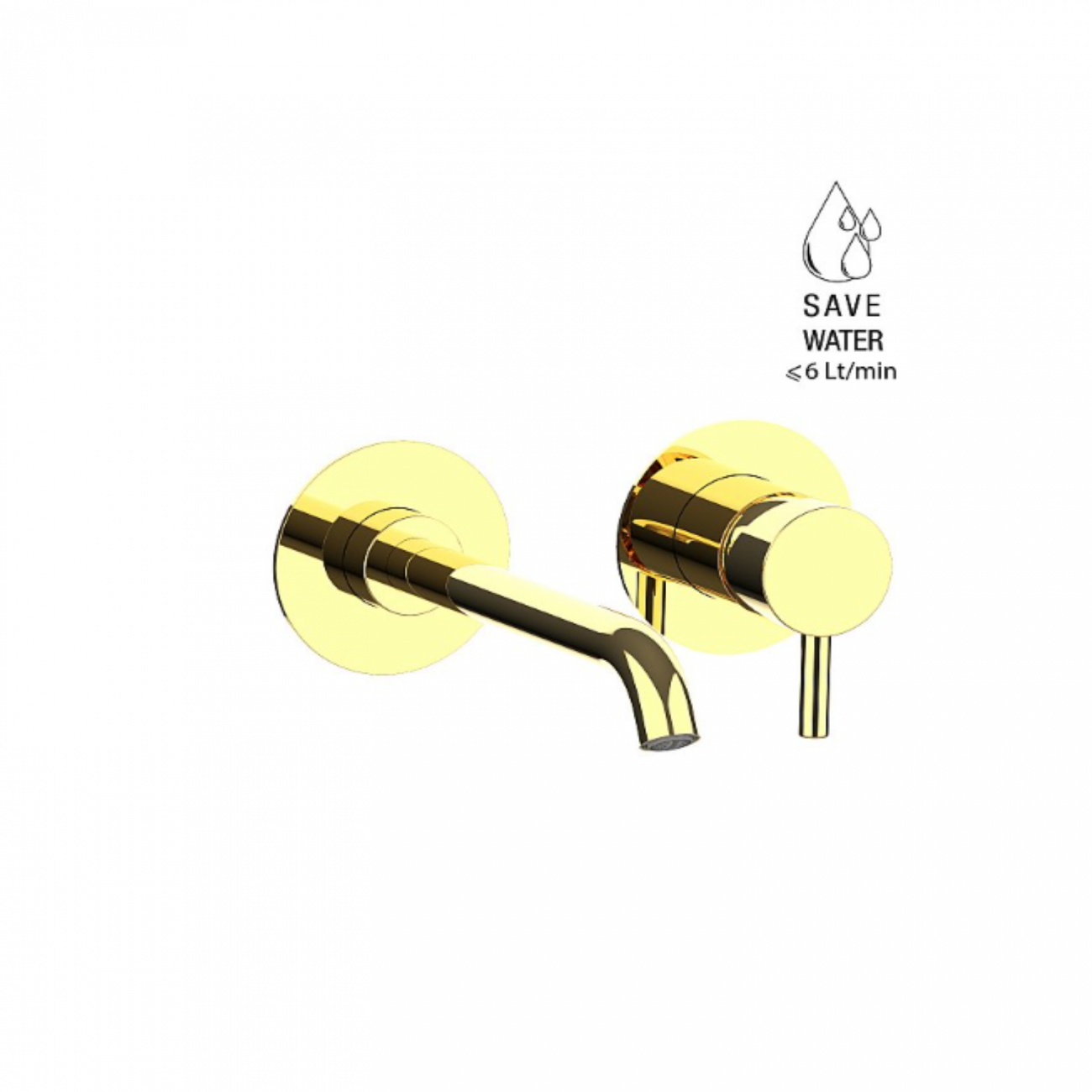 F.lli Frattini Pepe XL, Battery washbasin wall mounted