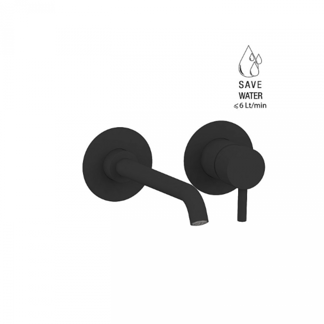 F.lli Frattini Pepe XL, Battery washbasin wall mounted