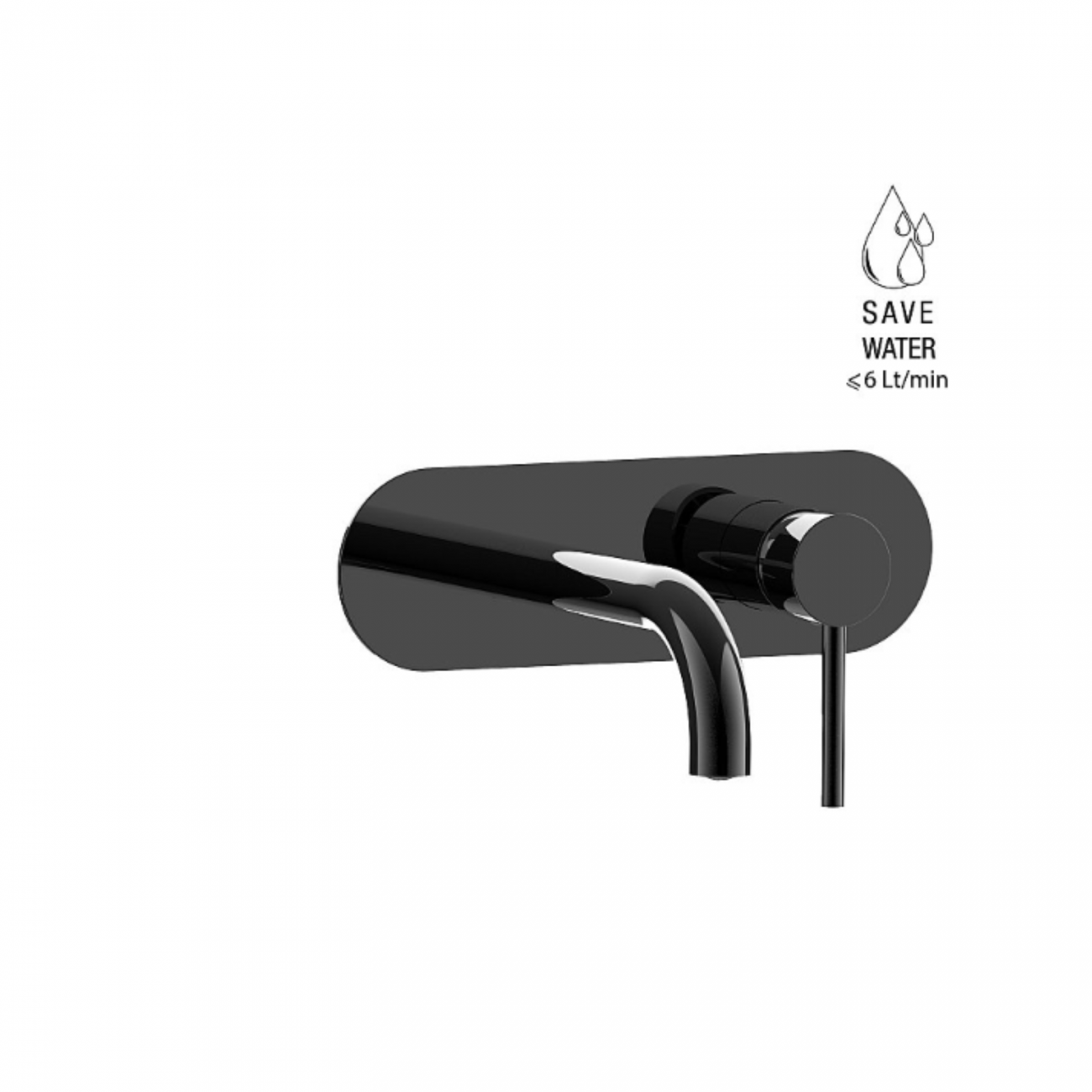 F.lli Frattini Pepe XL, Battery washbasin wall mounted