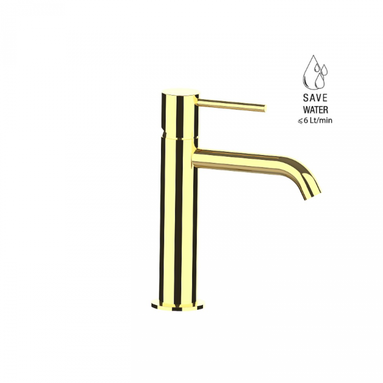 F.lli Frattini Pepe XL, Single-lever washbasin mixer with 11/4 pop-up waste