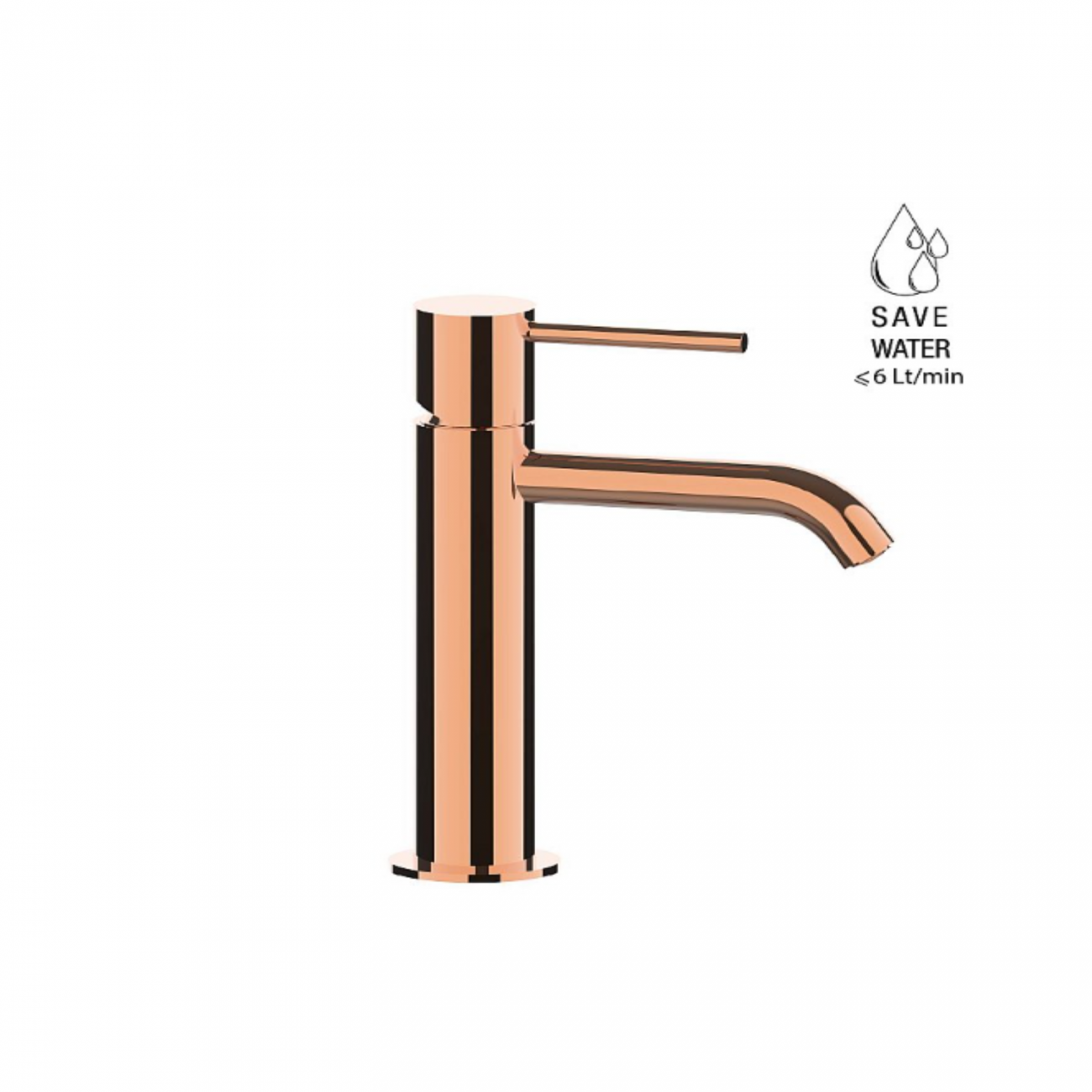 F.lli Frattini Pepe XL, Single-lever washbasin mixer with 11/4 pop-up waste