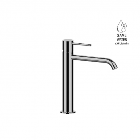 F.lli Frattini Pepe XL, Medium version single-lever washbasin mixer without waste
