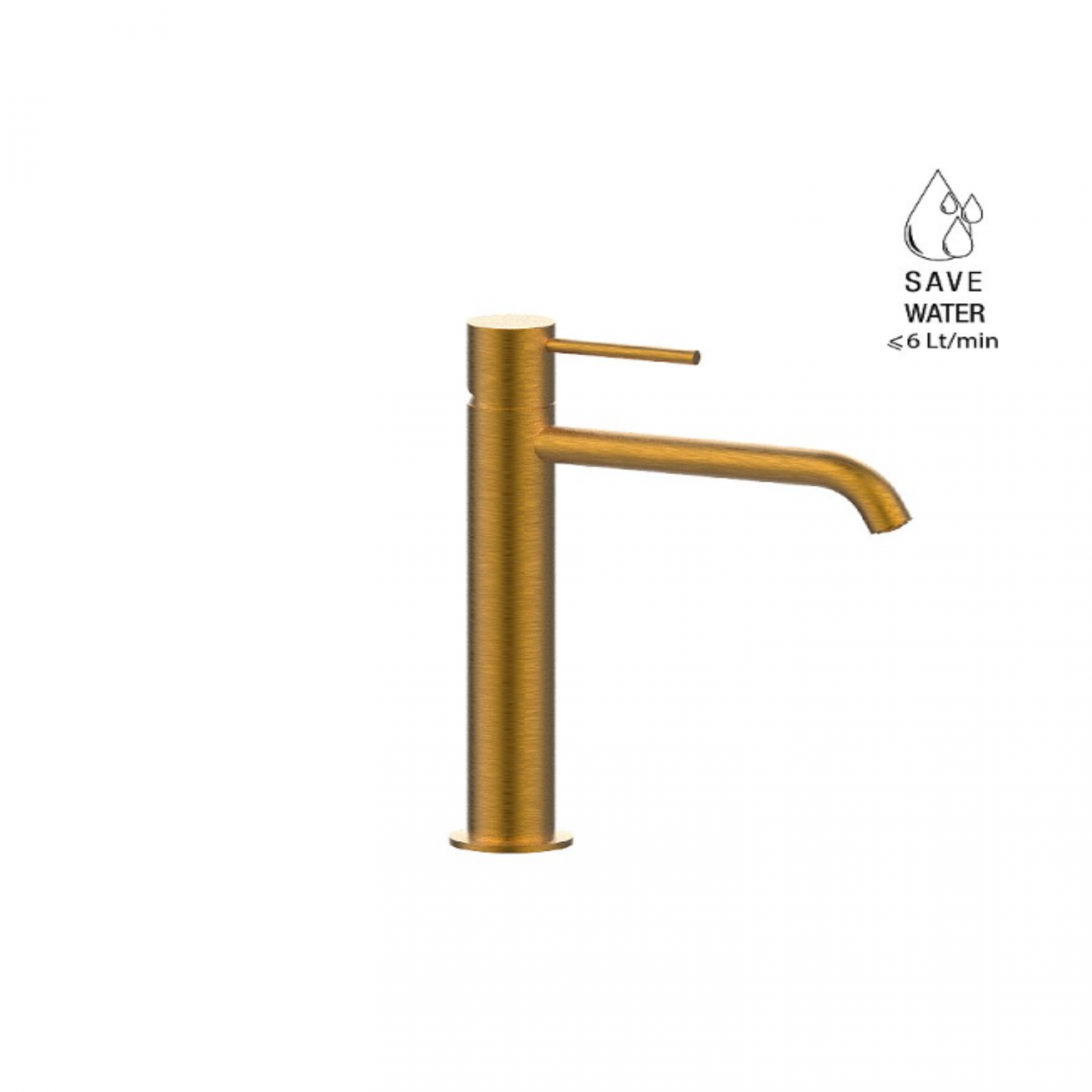 F.lli Frattini Pepe XL, Monocomando lavabo modello medio senza scarico