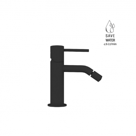 F.lli Frattini Pepe XL, Single-lever bidet mixer with 11/4 pop-up waste