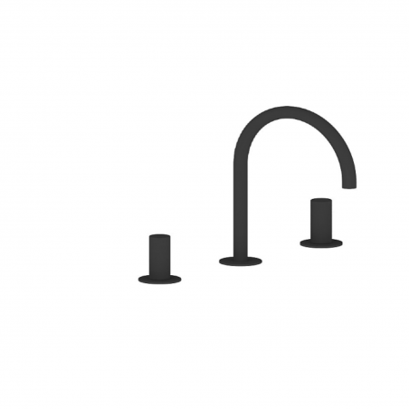 F.lli Frattini Pepe XL, Batterie de lavabo avec bouche haute fixe