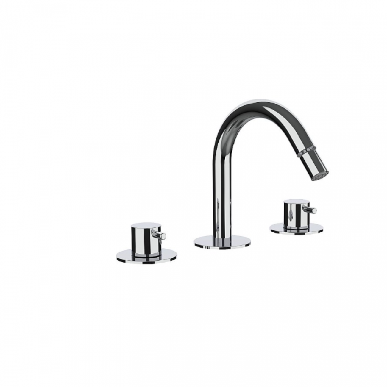 F.lli Frattini Pepe XL, Bidet battery with fixed high mouth