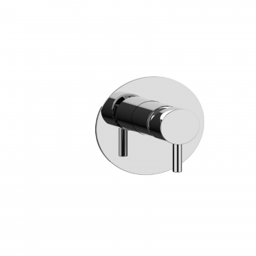 F.lli Frattini Pepe XL, Single-lever recessed shower, brass plate