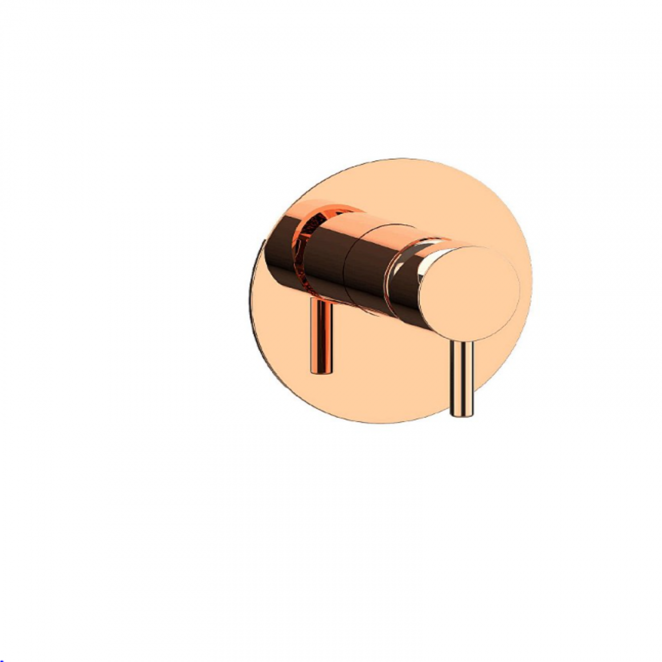 F.lli Frattini Pepe XL, Monocommande encastré douche, plaque en laiton