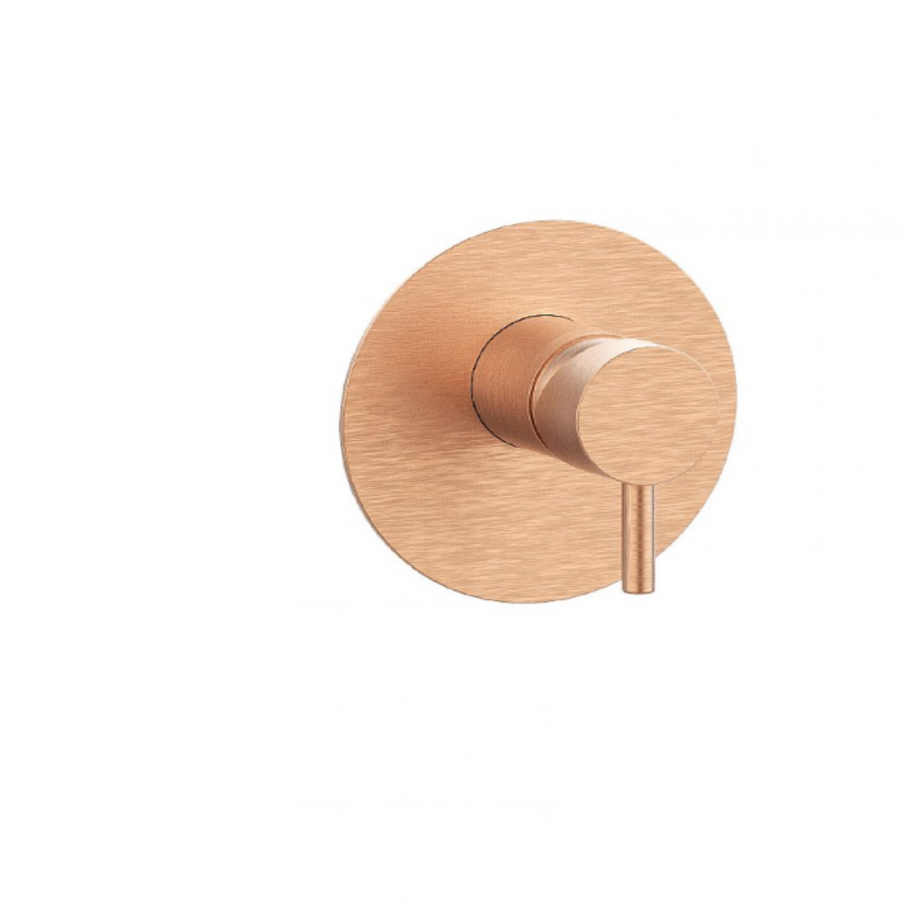 F.lli Frattini Pepe XL, Monocommande encastré douche, plaque en laiton