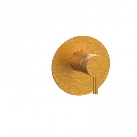 F.lli Frattini Pepe XL, Single-lever recessed shower, brass plate