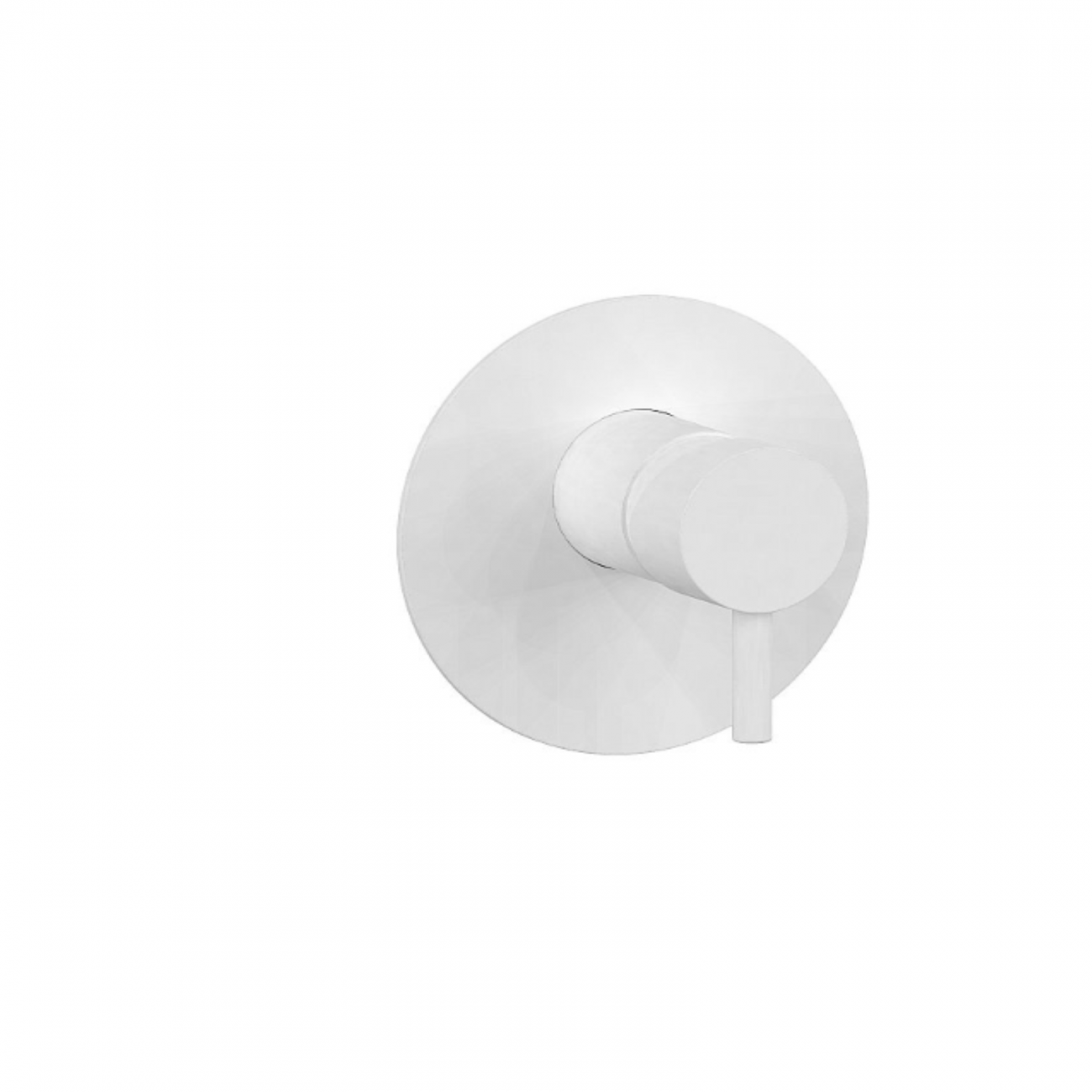 F.lli Frattini Pepe XL, Monocommande encastré douche, plaque en laiton