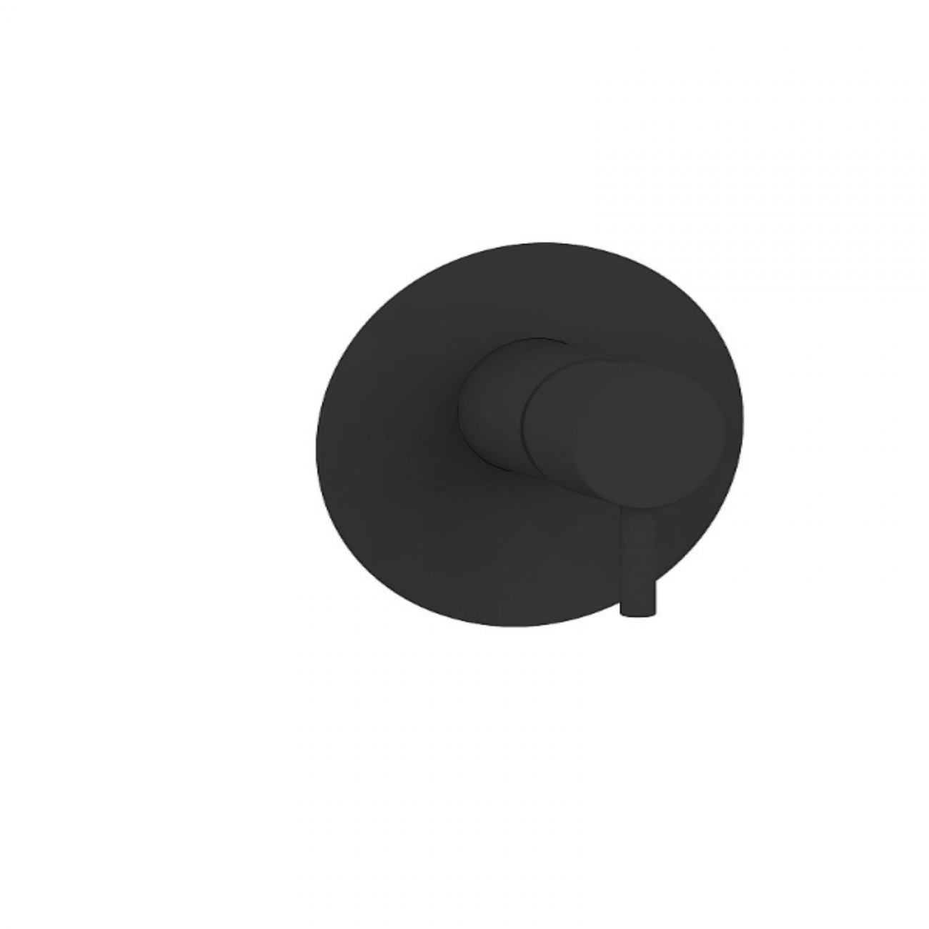 F.lli Frattini Pepe XL, Single-lever recessed shower, brass plate