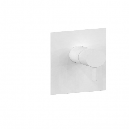 F.lli Frattini Pepe XL, Monocommande encastré pour douche, plaque en laiton