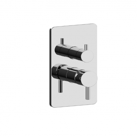 F.lli Frattini Pepe XL, Single-lever recessed 2-way, ABS plate