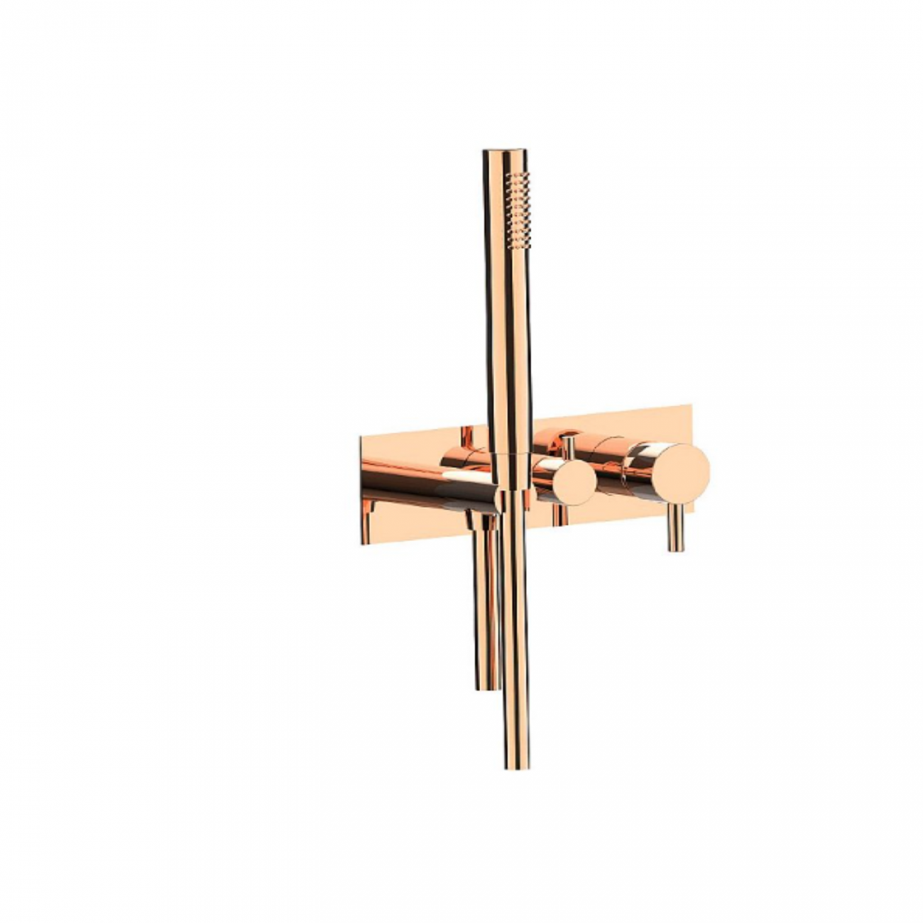 F.lli Frattini Pepe XL, Monocomando incasso a 2 vie, doccia fissa a riposo