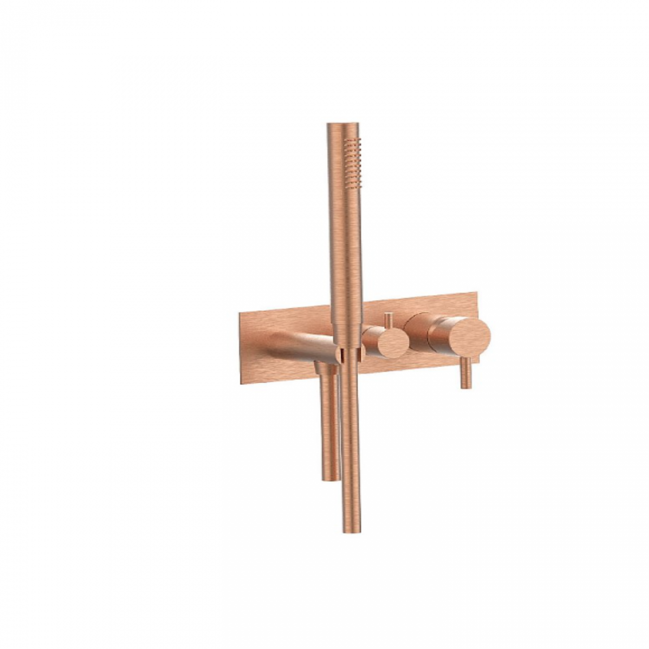 F.lli Frattini Pepe XL, Monocomando incasso a 2 vie, doccia fissa a riposo