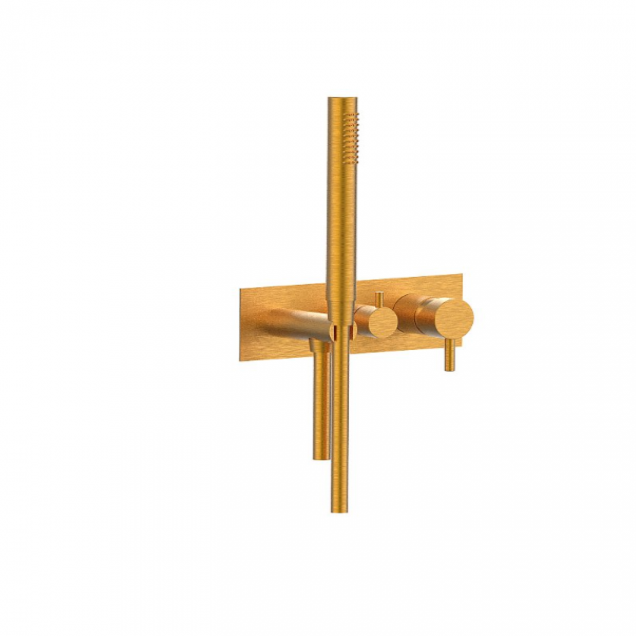 F.lli Frattini Pepe XL, Monocomando incasso a 2 vie, doccia fissa a riposo