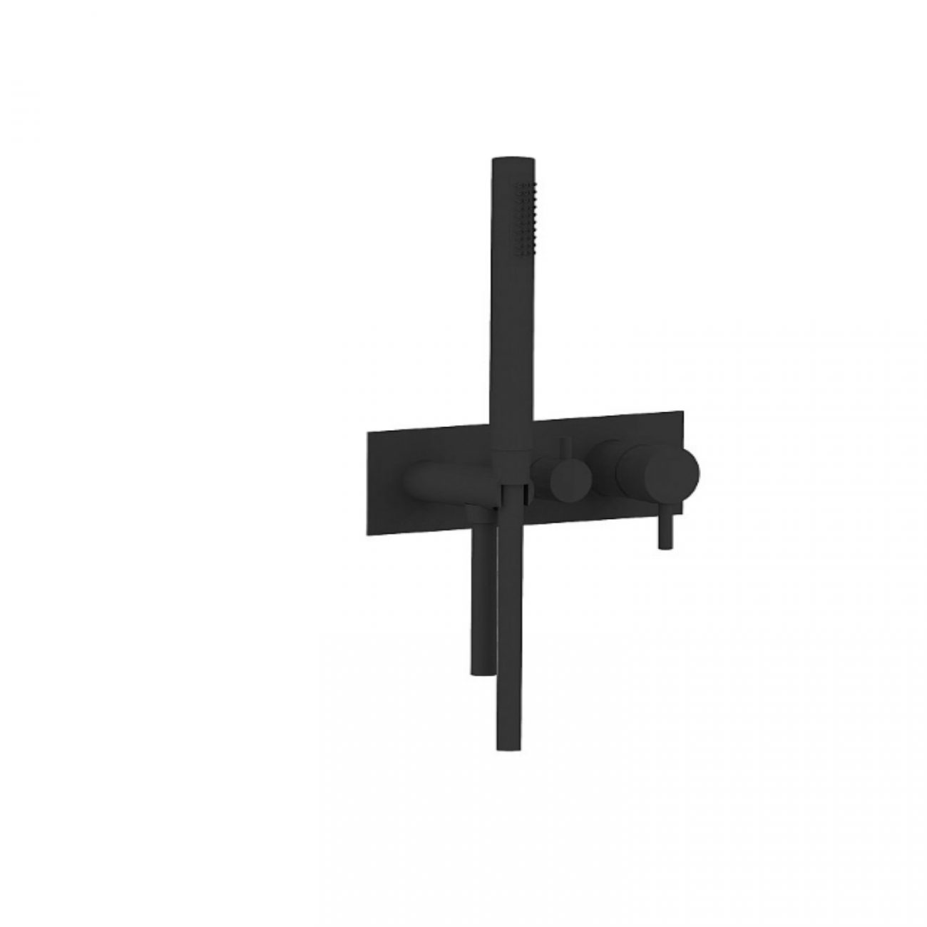 F.lli Frattini Pepe XL, Monocomando incasso a 2 vie, doccia fissa a riposo