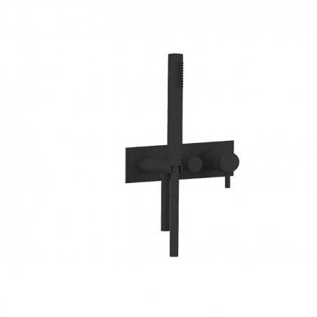 F.lli Frattini Pepe XL, Monocomando incasso a 2 vie, doccia fissa a riposo