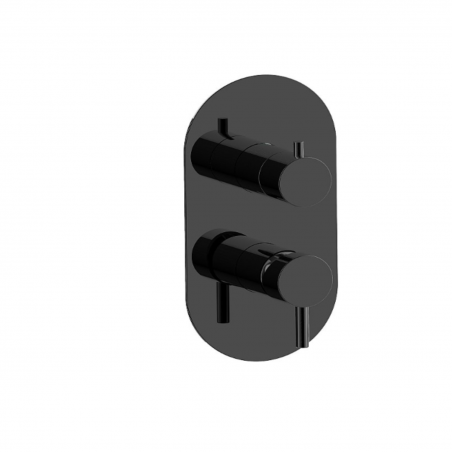 F.lli Frattini Pepe XL, Single lever recessed 3 ways