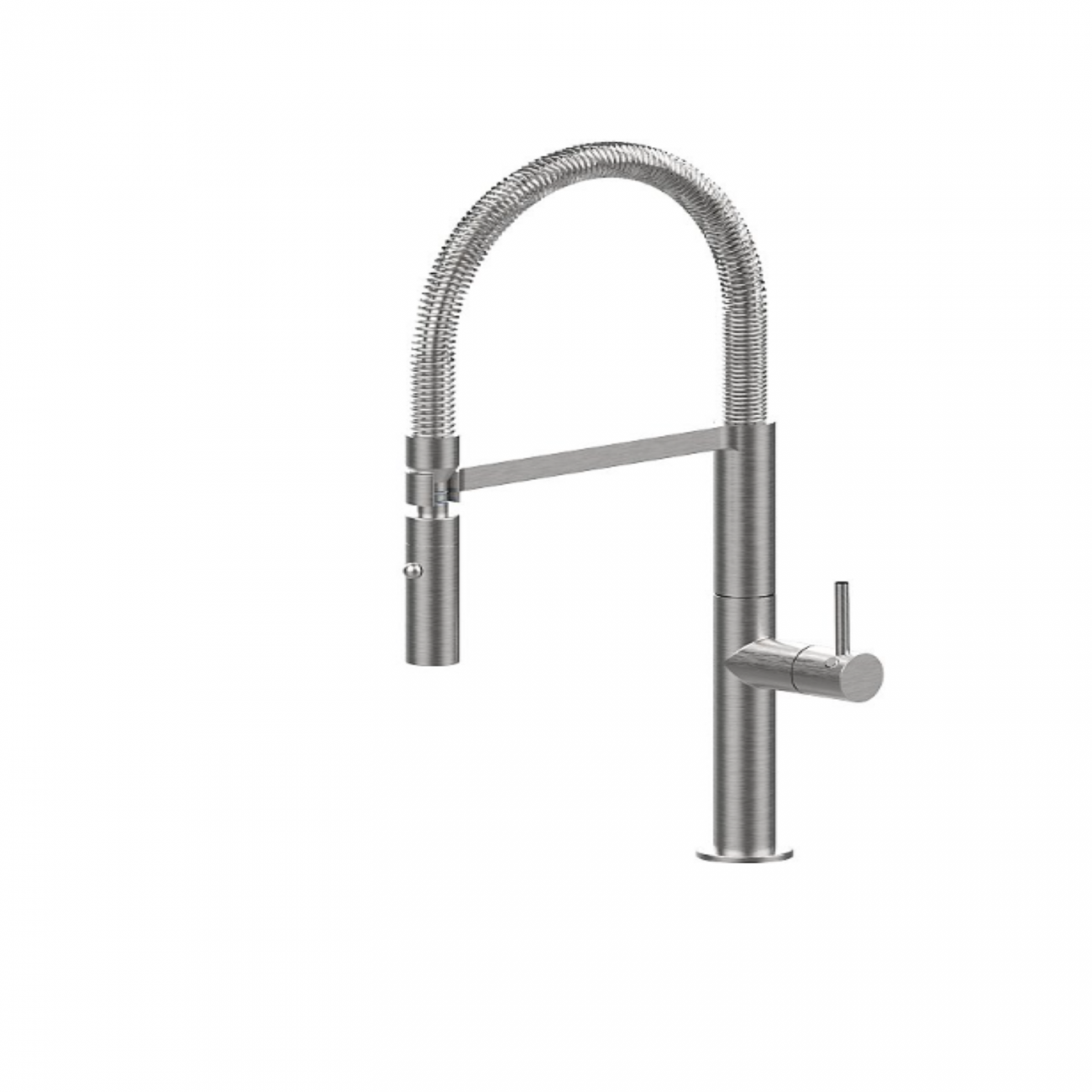 F.lli Frattini Pepe XL, Single-lever sink mixer with spring and 2-jet shower