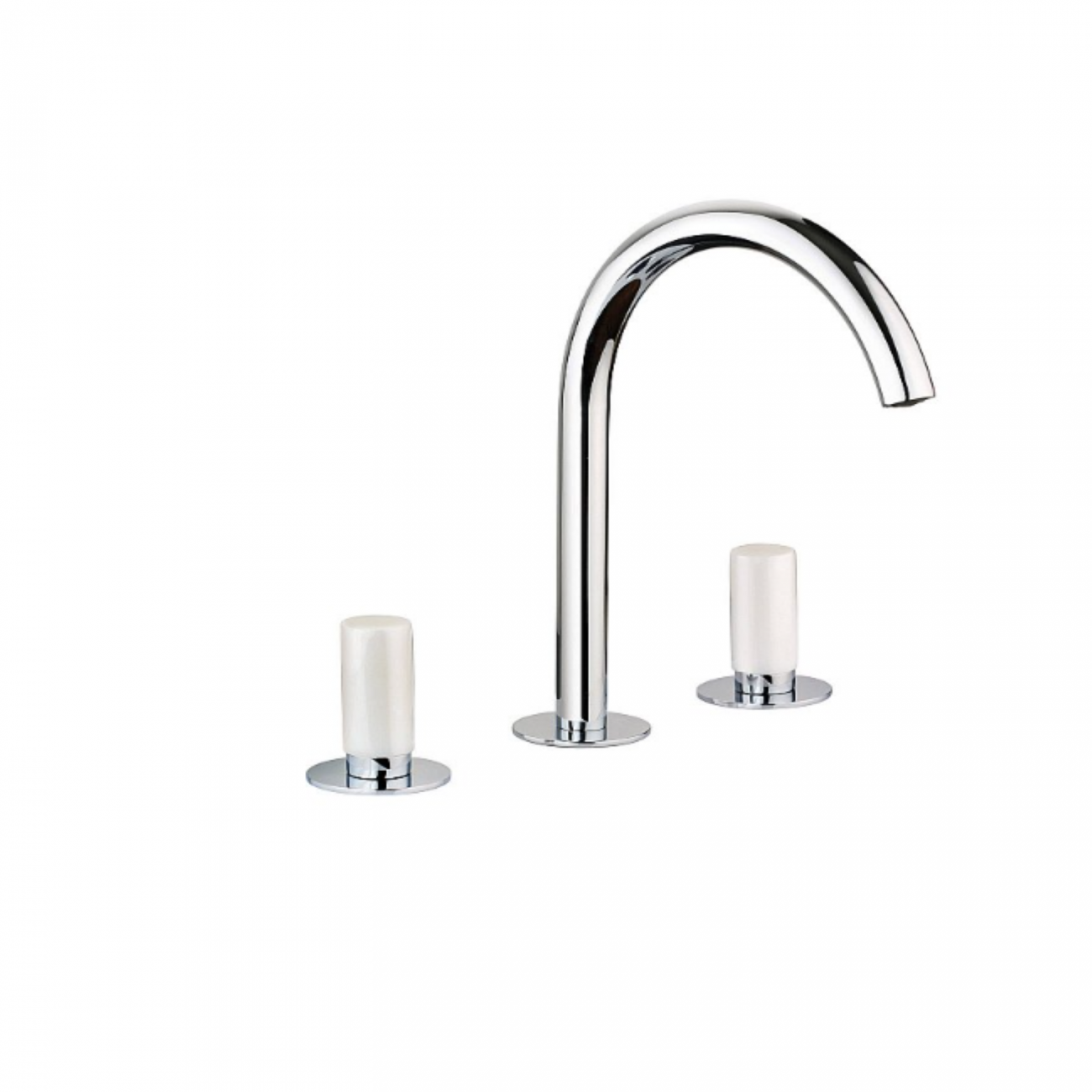 F.lli Frattini Pepe M Style, Washbasin battery with fixed high mouth