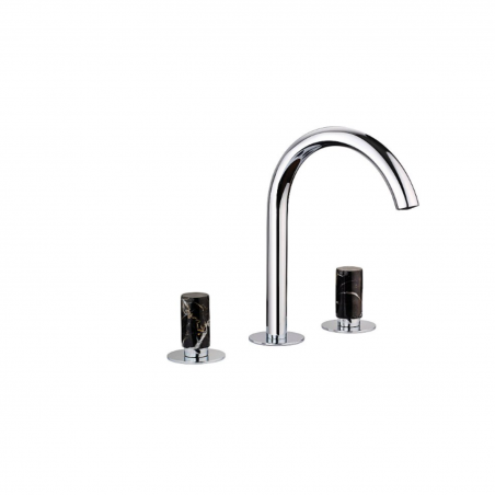 F.lli Frattini Pepe M Style, Washbasin battery with fixed high mouth