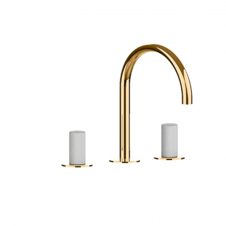 F.lli Frattini Pepe XL, Washbasin battery with fixed high mouth