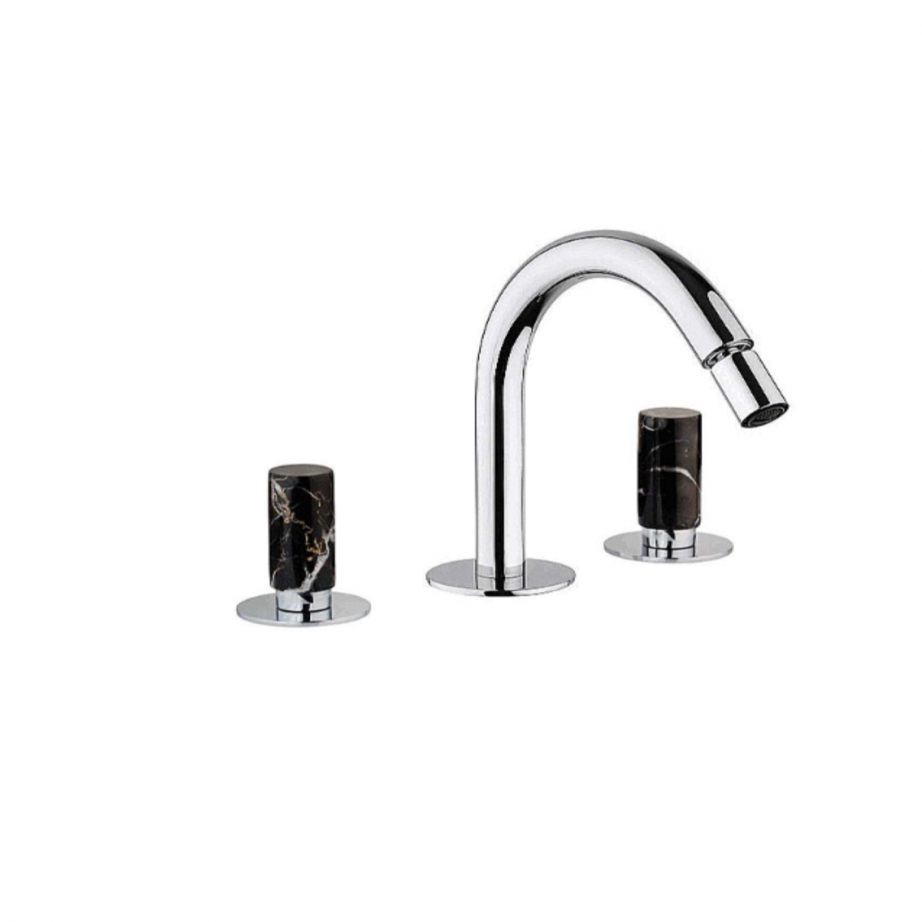 F.lli Frattini Pepe M Style, Batterie bidet avec bouche haute fixe sans décharge