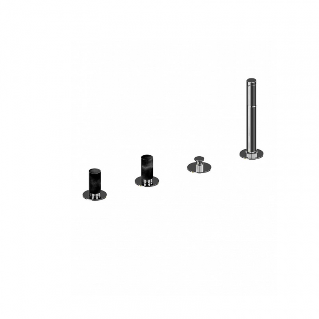 F.lli Frattini Pepe M Style, Battery for tank edge