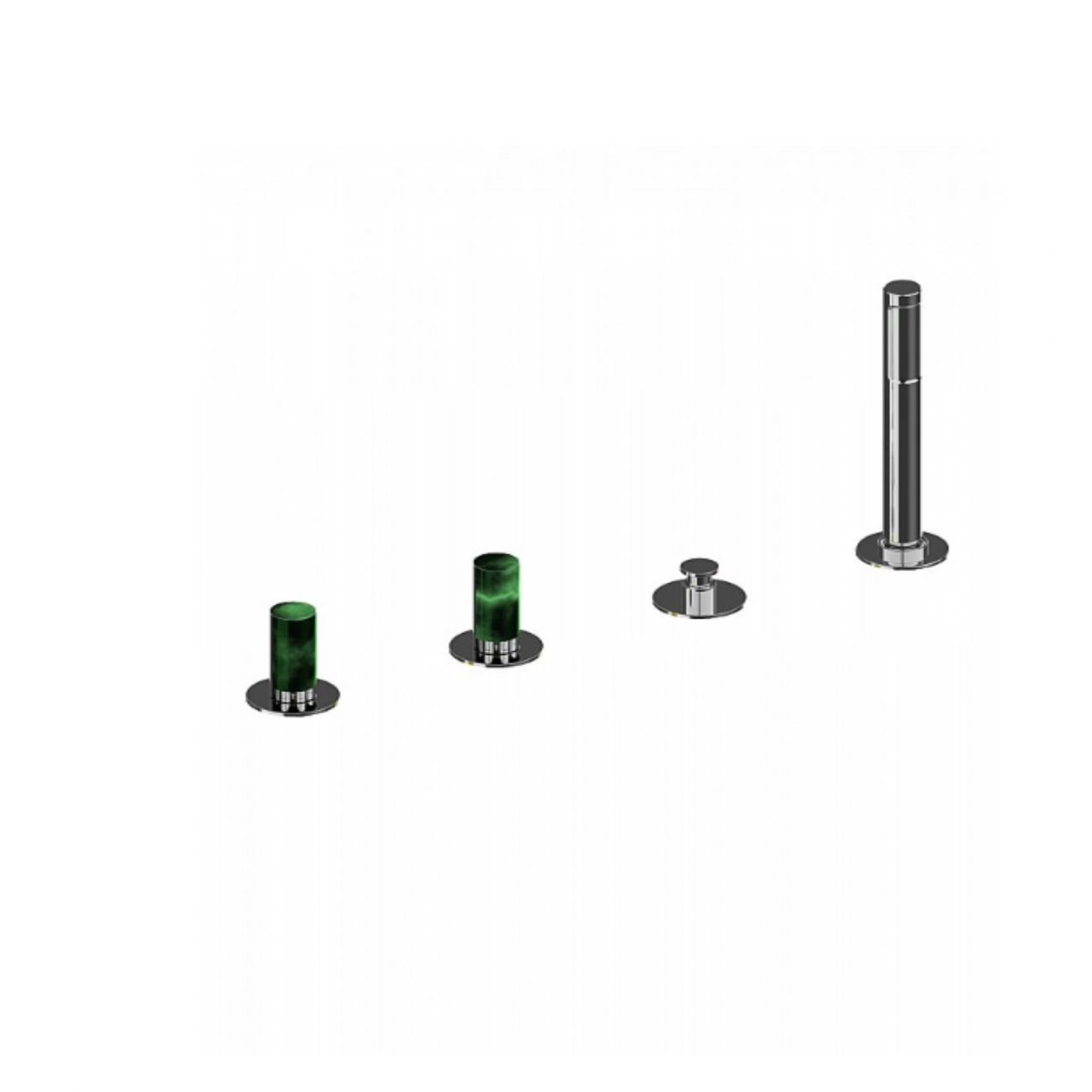 F.lli Frattini Pepe M Style, Battery for tank edge