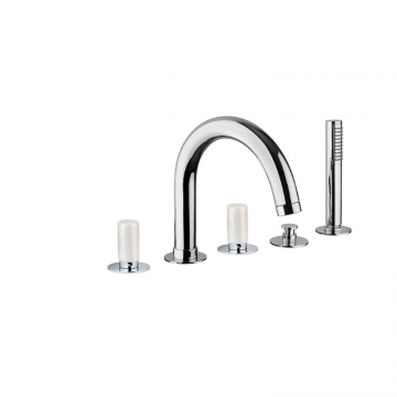 F.lli Frattini Pepe M Style, Batteria per bordo vasca con bocca