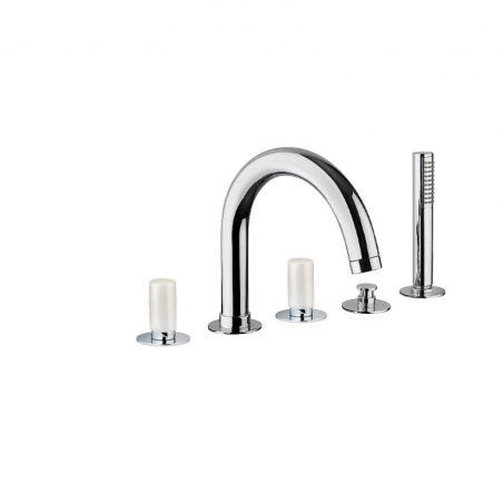 F.lli Frattini Pepe M Style, Batteria per bordo vasca con bocca