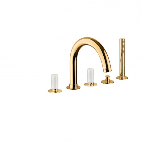 F.lli Frattini Pepe M Style, Battery for tub edge with mouth