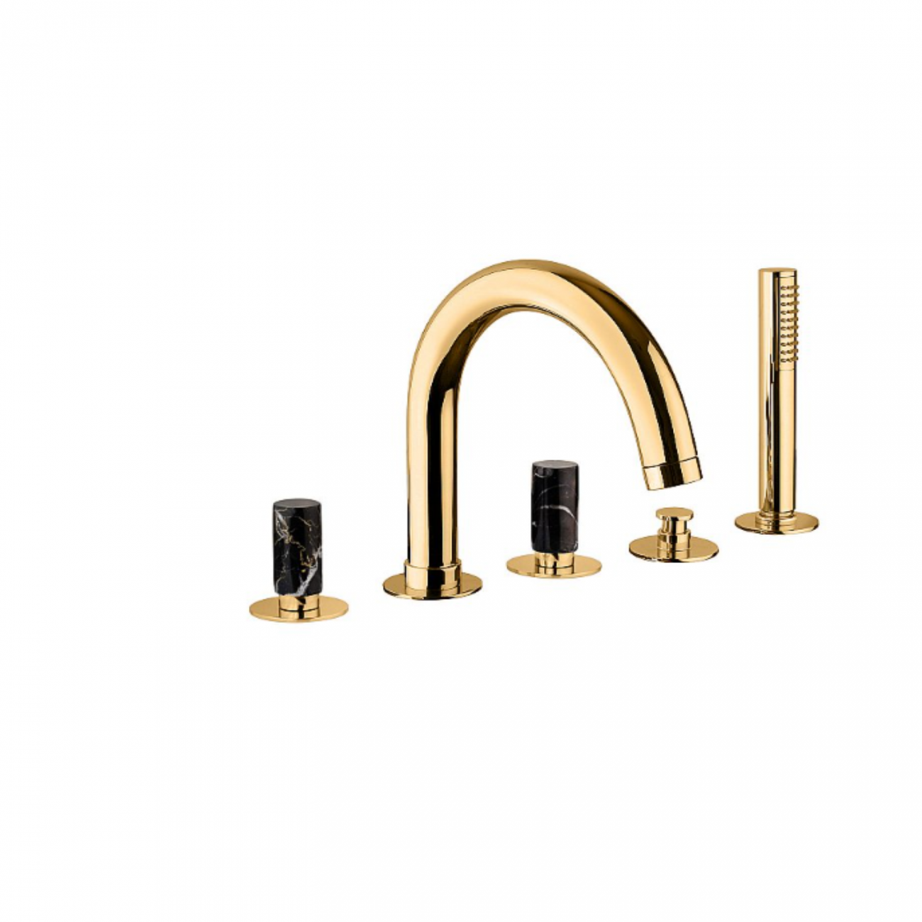 F.lli Frattini Pepe M Style, Batteria per bordo vasca con bocca