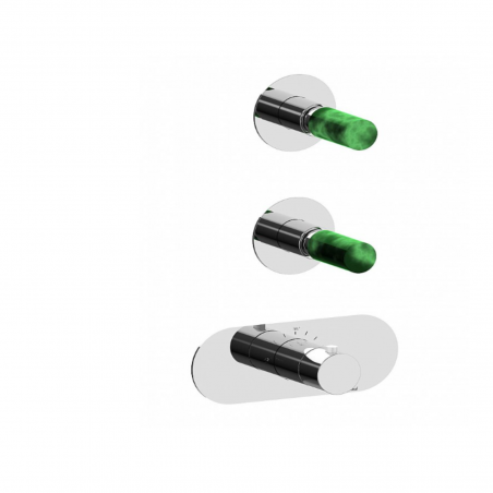 F.lli Frattini Pepe M Style,  Built-in 2-way thermostatic shower mixer